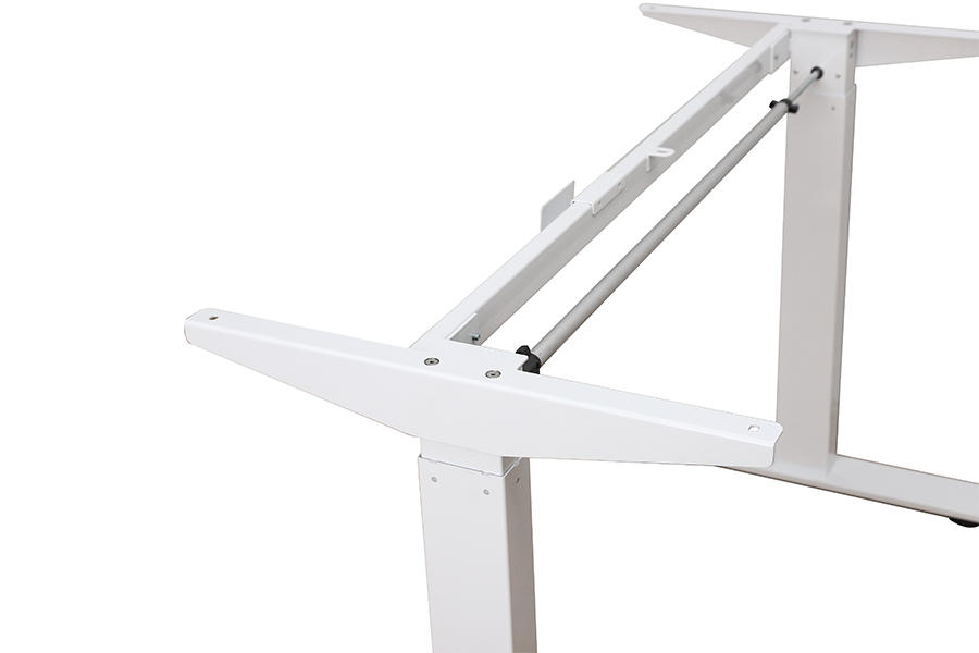 WK-D2A2-E 2-Section Standing Fixed Electric Single Motor Lift Desk