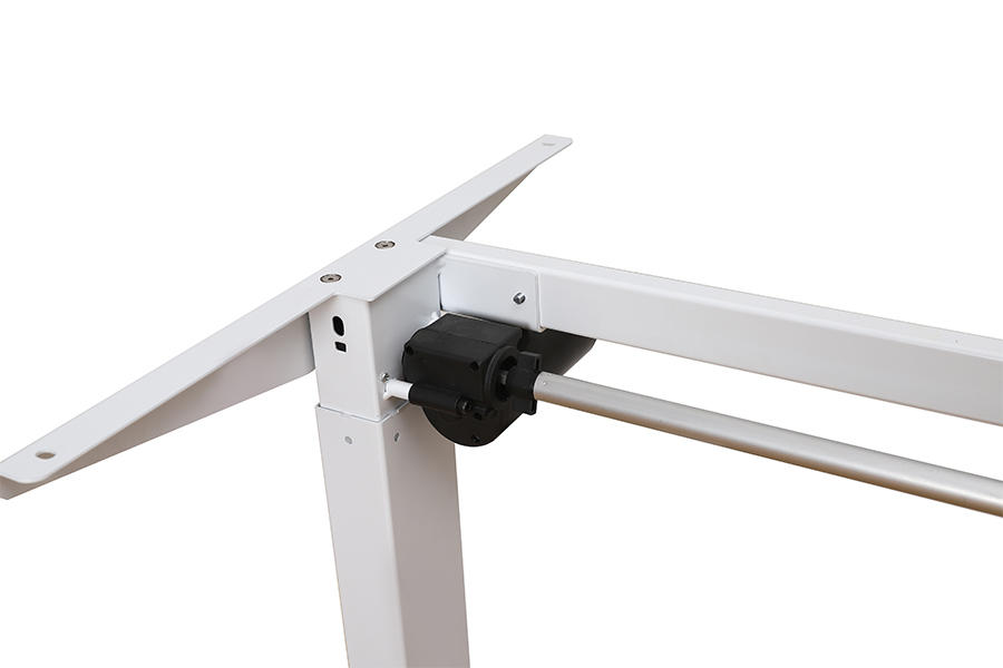 WK-D2A2-E 2-Section Standing Fixed Electric Single Motor Lift Desk